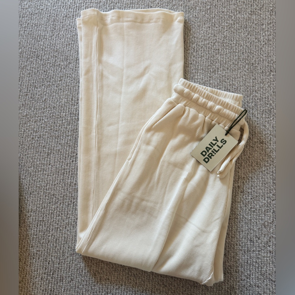 SOLD Daily Drills thermal resort pants with bandana patch